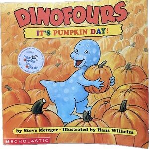 BUNDLE & SAVE 🎃Dinofours It's Pumpkin Day Book Softcover
